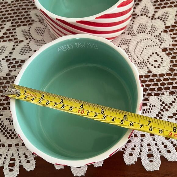 Rae Dunn Merry Pawmas Bowls-Set of 2 - Picture 5 of 5